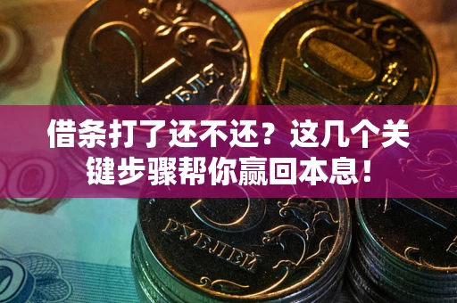 武汉借条打了还不还？这几个关键步骤帮你赢回本息！