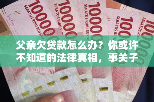 武汉父亲欠贷款怎么办？你或许不知道的法律真相，事关子女未来