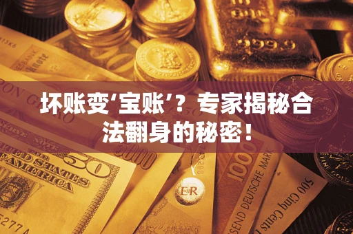 武汉坏账变‘宝账’？专家揭秘合法翻身的秘密！