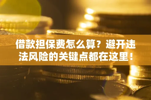 武汉借款担保费怎么算？避开违法风险的关键点都在这里！