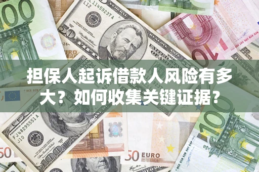 武汉担保人起诉借款人风险有多大？如何收集关键证据？