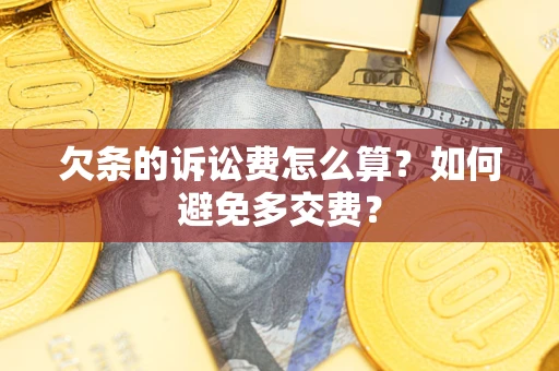 武汉欠条的诉讼费怎么算？如何避免多交费？