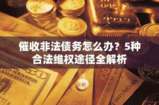 武汉催收非法债务怎么办？5种合法维权途径全解析