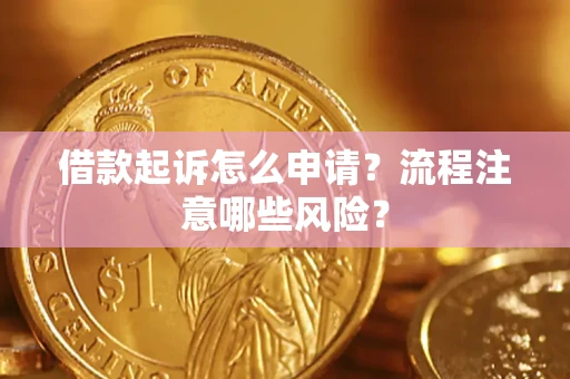 武汉借款起诉怎么申请？流程注意哪些风险？