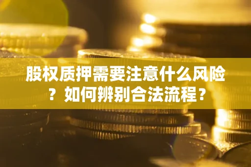 武汉股权质押需要注意什么风险？如何辨别合法流程？