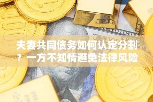 武汉夫妻共同债务如何认定分割？一方不知情避免法律风险必看！